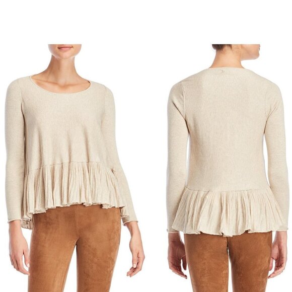 Max Edition Ruffle Bottom Sweater - Picture 1 of 10